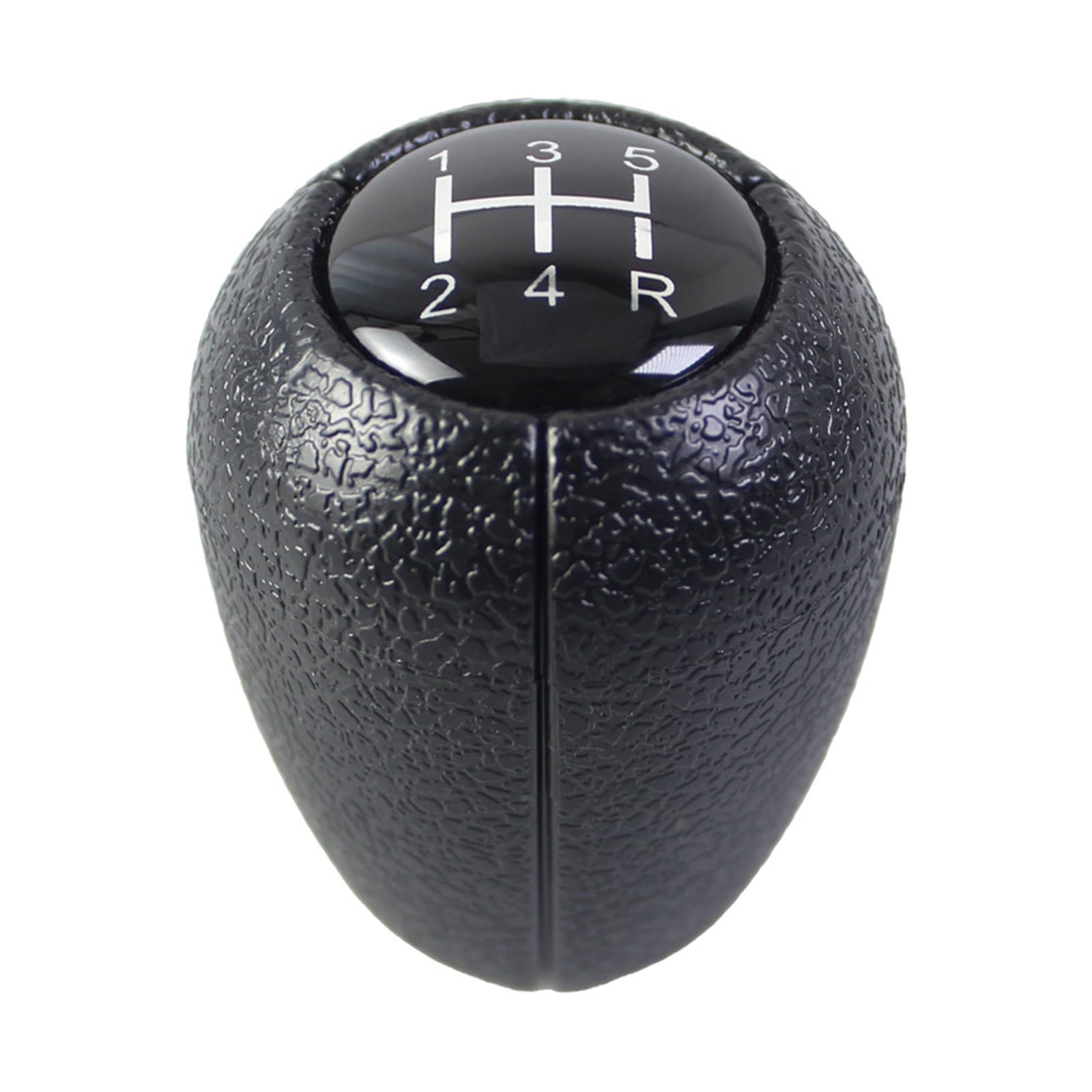 AMYALIN Car Gear Shift Knob for Nissan for Patrol Y60 4/5 Speed Gear Shift Handpiece Head Vehicle Replacement Parts(for 5 Speed)