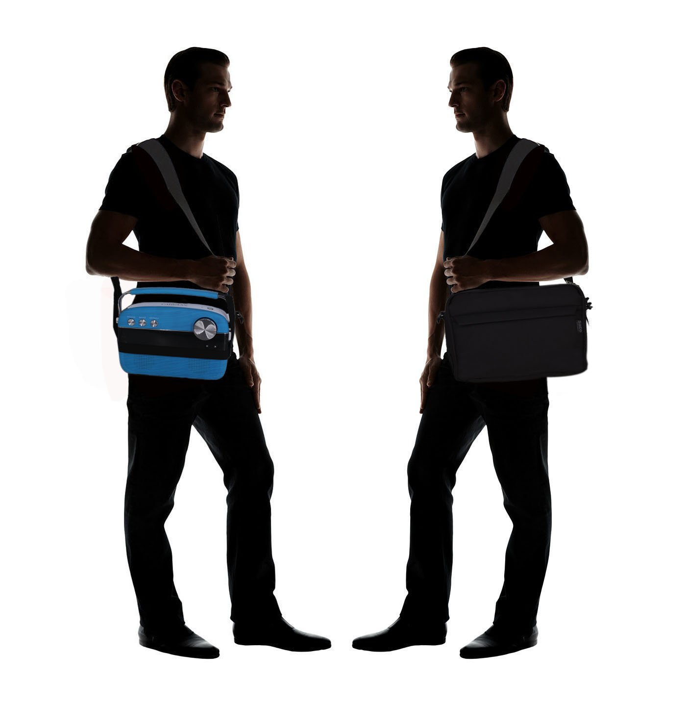 Saco Saregama Carvaan Portable Digital Music Player Bag for SC02, R20005, SC03, SC01, SCM01 Models - Black