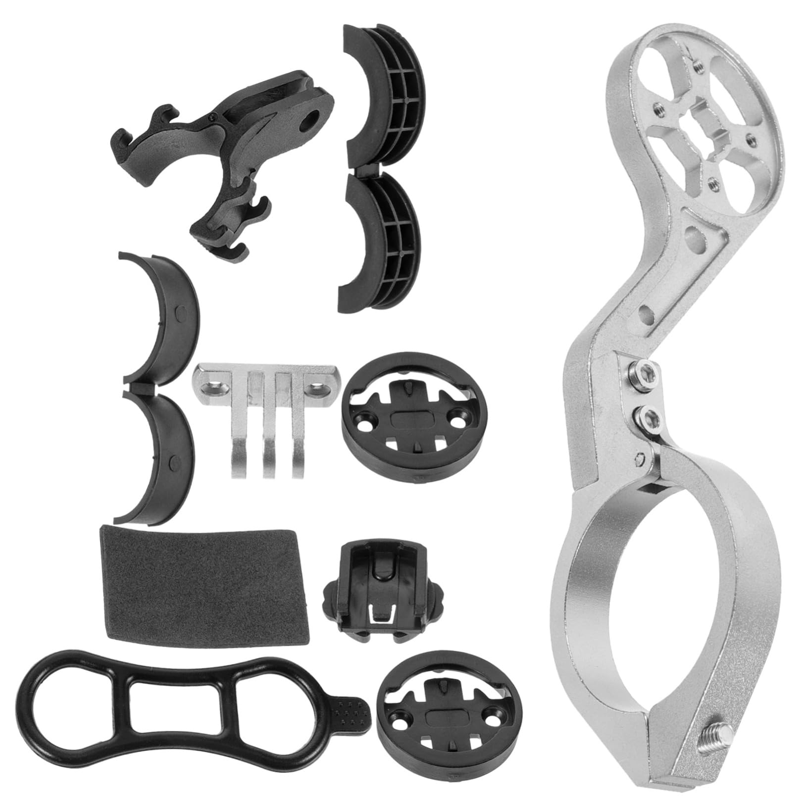 Hemoton Bike Computer Mount Watch Bike Mount Aluminum Alloy Easy to Install Disassemble