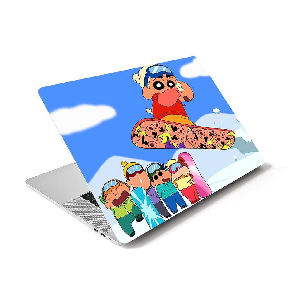 No Worries - Shinchan Laptop Skin Sticker HD-Print & Quality Water-Resistant & Dust-Proof 17x11inch Easily Fit On All Laptop Sizes Up to 17inch | (B0968D9Z21) Amazon Price History, Amazon Price Tracker