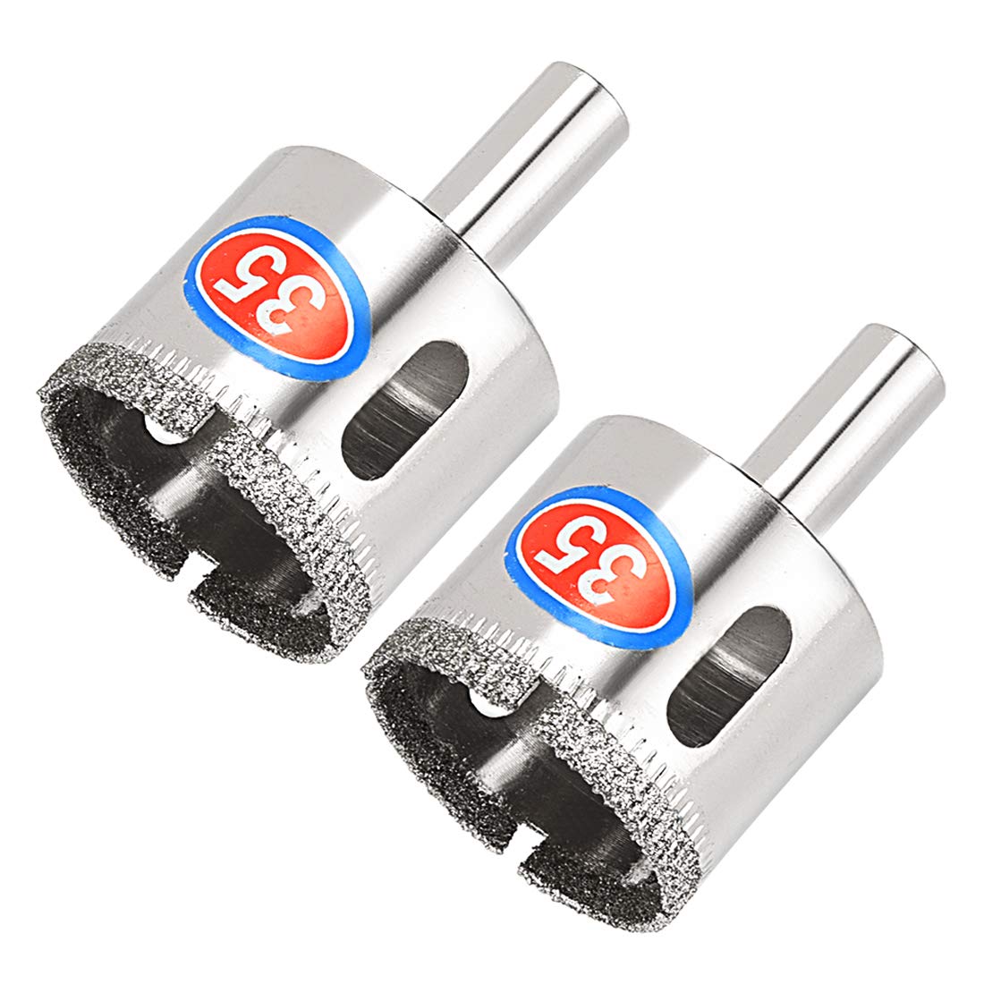 uxcell 2pcs 35mm Diamond Drill Bit Hole 