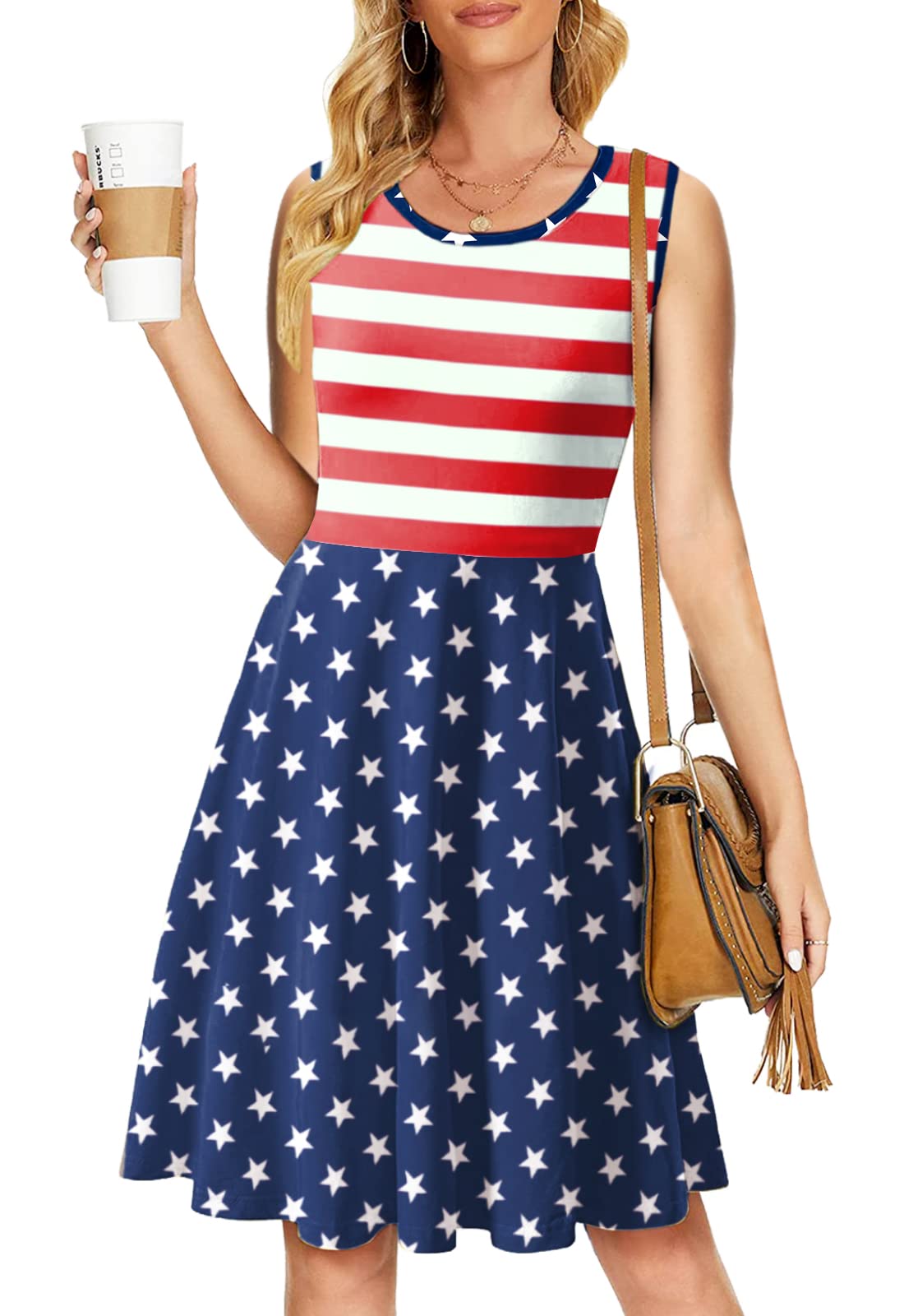 Deerose High Waist Sundress