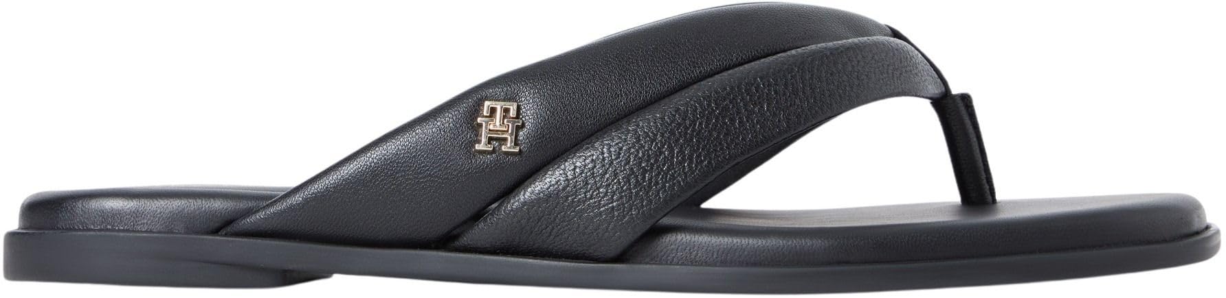 Tommy Hilfiger Damen Elevated Toe Post Lth Sandal Fw0fw09216Flache Sandalen