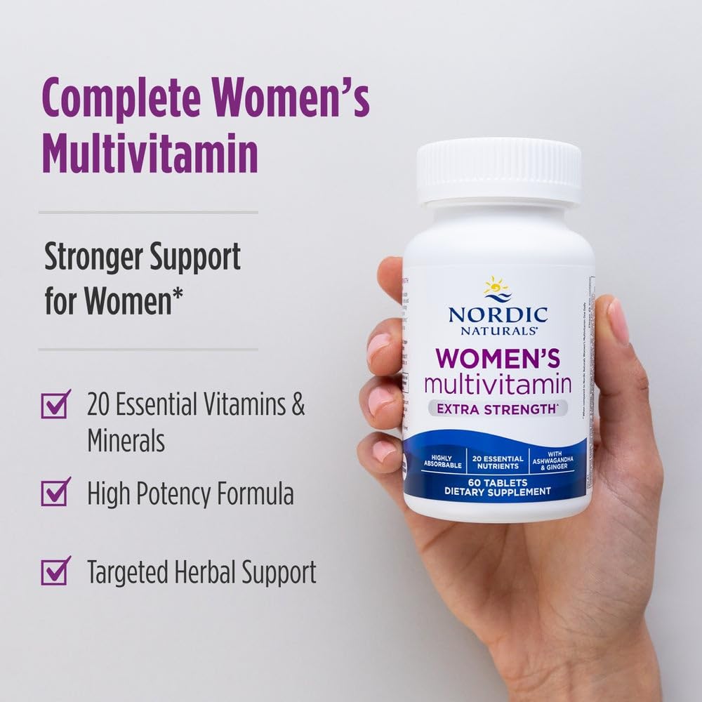 Nordic Naturals Women's Multivitamin - Extra Strength - 60 Tablets — Amazon image 3