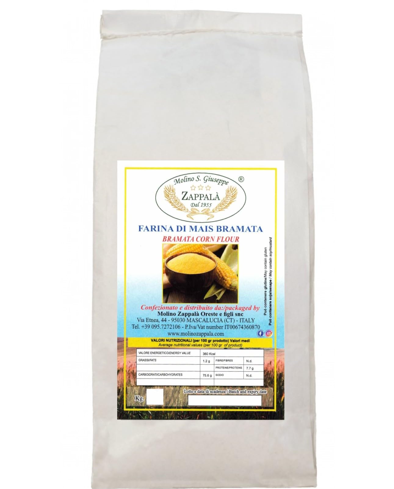 5 Kg Farina di Mais Bramata