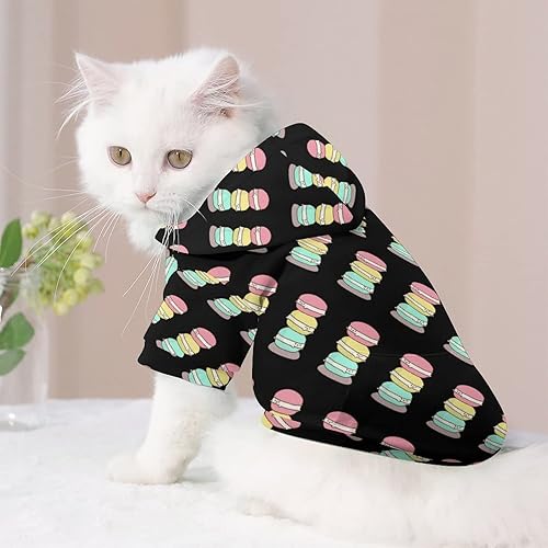 Miniatura 4 de Cute Macarons Pet Clothes Fashion Pet Sweater Dog Shirt for Small Medium Dogs Puppy Pullover Hoodie S
