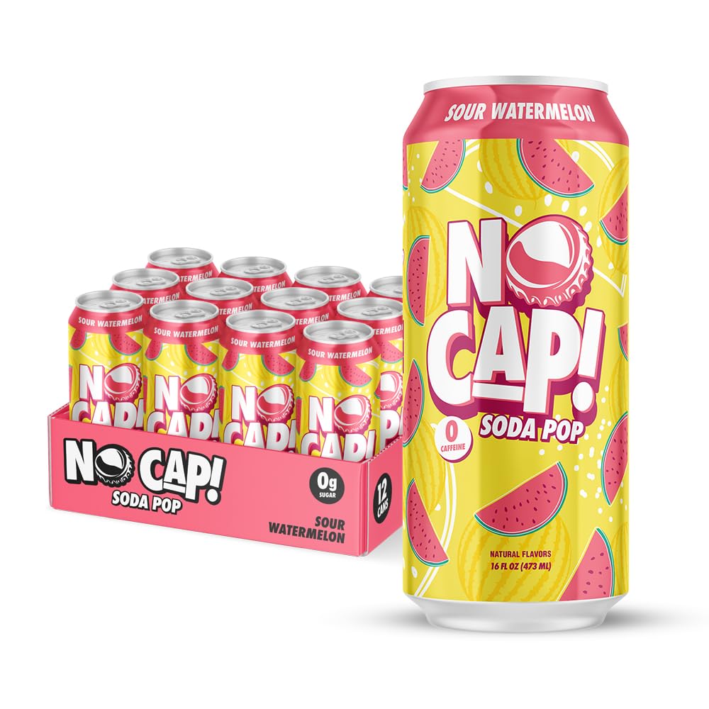 Amazon.com: No Cap! Healthy Soda Drinks For Kids, Teenagers