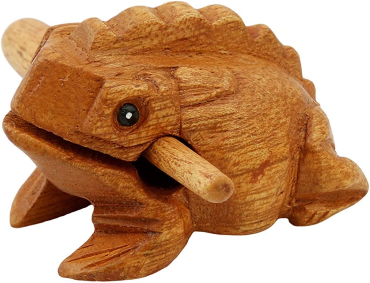 Amazon.co.jp: ギロカエルミニ木製鳴き声カエルギロ木製鳴き声カエル