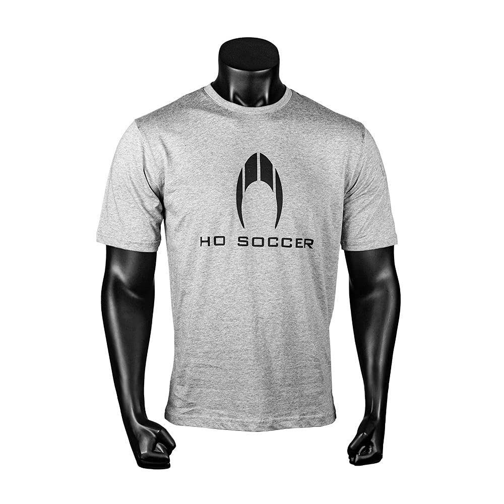 HO Soccer Unisex Grey T-Shirt, grau, L