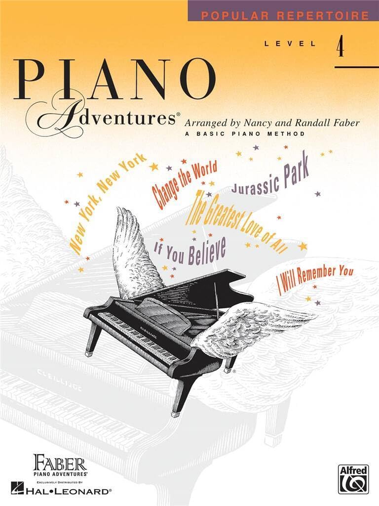 Piano Adventures Popular Repertoire Book Level 4.