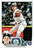 Baseball Trading Card 2023 Topps #424 Logan Gilbert NM Near Mint Mariners