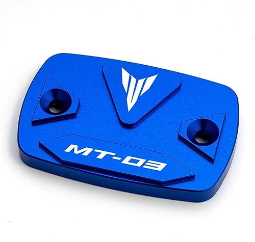 Miniatura 3 de Brake Reservoir Cover For Yamaha MT03 2021 MT-03 2015-2020 Accessories Motor Aluminum Front Rear Brake Fluid Cylinder Cover Master Reservoir Cap