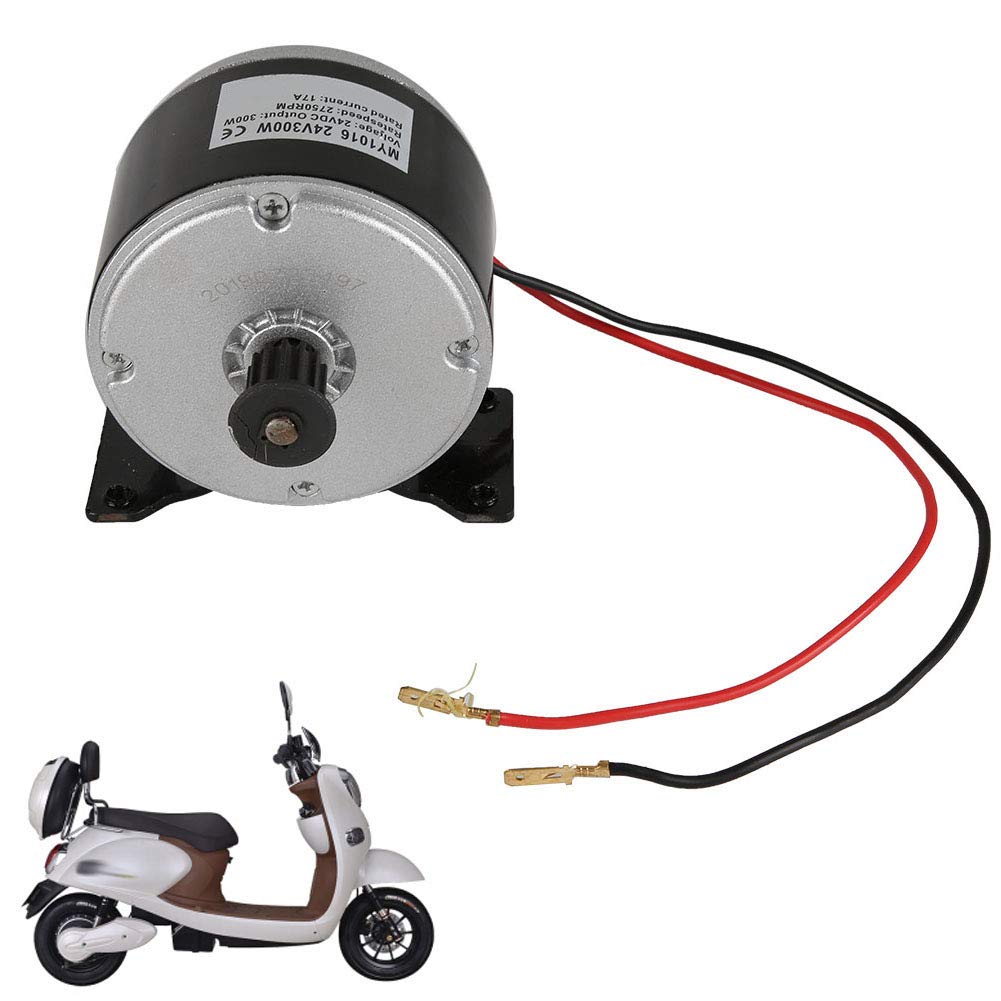 MY1016 24V 300W Piccolo motore a spazzola portatile in alluminio per scooter elettrico Veicolo