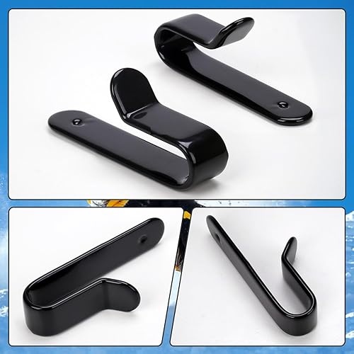 Miniatura 5 de Snowboard Wall Mount Clips, Horizontal Skateboard Wall MountSnowboard Display Stand for Room, Garage