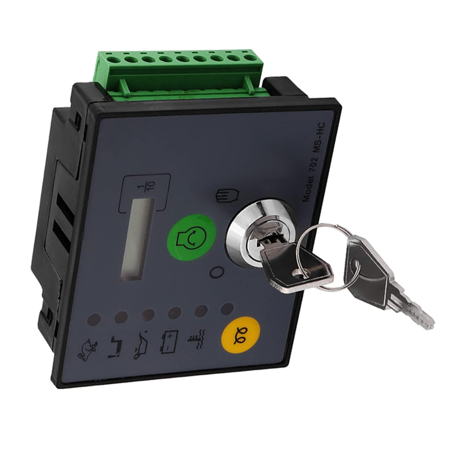 702 Generator Controller Board – DSE702 MS HC Manual Start Control Panel for PTO Generators, Compatible with Diesel & Gas Generators