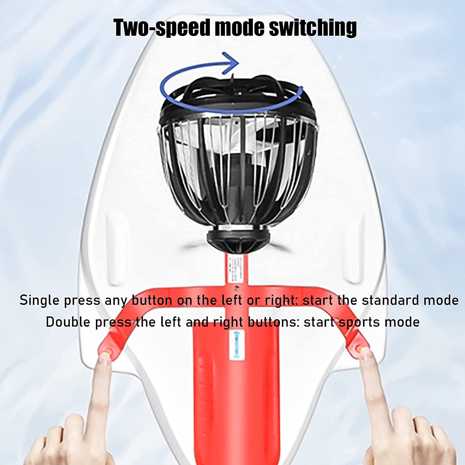 Tabla de Surf eléctrica de hidroala, hélice de Agua de Buceo y natación, Tabla Flotante de monopatín de mar Volador de Agua eléctrica para Buceo, natación, Aventuras de esnórquel