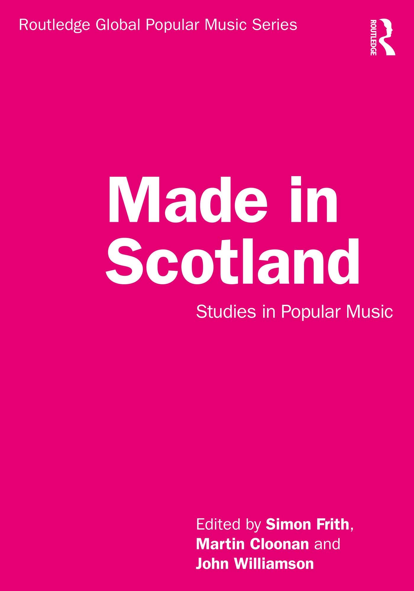 Étude musique populaire écossaise Routledge livre anglophone global music