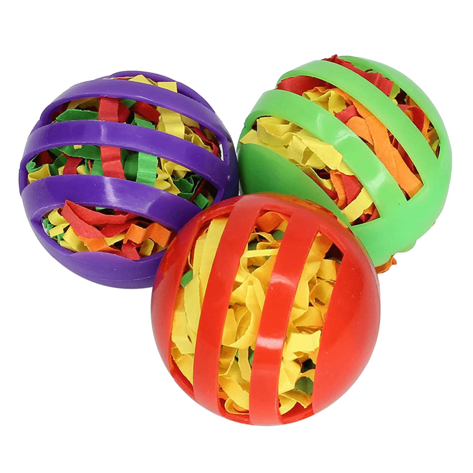 NEWFT Bird Cage 3 Pieces/set for Parrotlet Cockatiel Interesting Indoor Outdoor Pet Training Bird Plaything