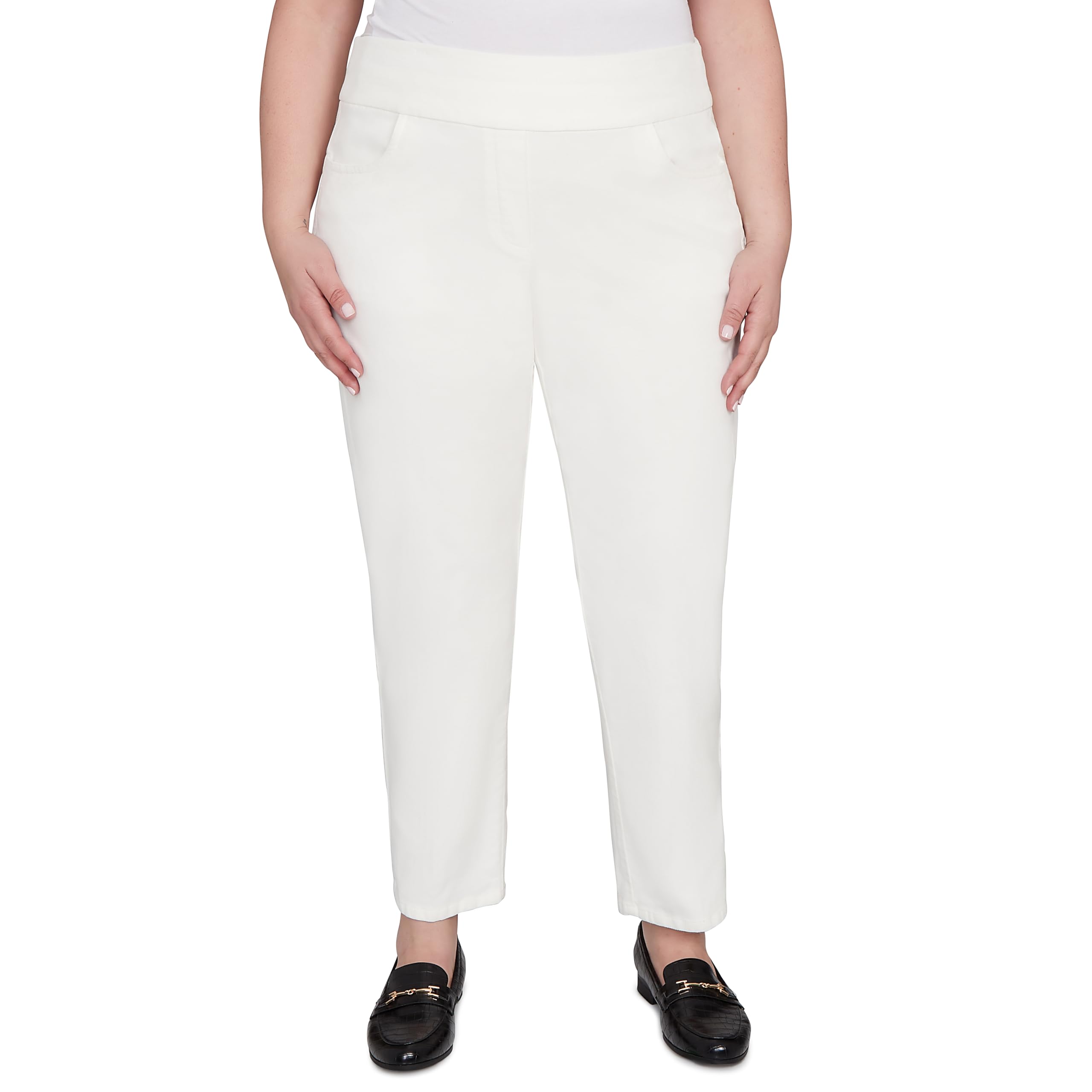 Allure Fit Flat Front Corduroy Short Length Pant