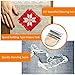 Small Loom Speedweve Type Weave Tool,darning Loom Quickly Mini Mending Convenient Darning Loom for Mending Jeans Socks Clothes Loom Machine Makes Beautiful Stitching Diy Weaving Arts (14 Hooks)