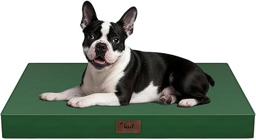 Miniatura 91 de Cama Ortopédica para Perros de Exterior para Perros Medianos y Gatos, Tapete Plano Impermeable para Mascotas con Espuma de Caja de Huevos y Funda
