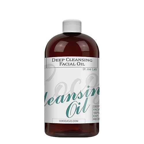 Dr Joe Lab Aceite limpiador facial profundo para la cara - Hidrata, hidrata y restaura - Aceite limpiador para pieles grasas y piel seca - El