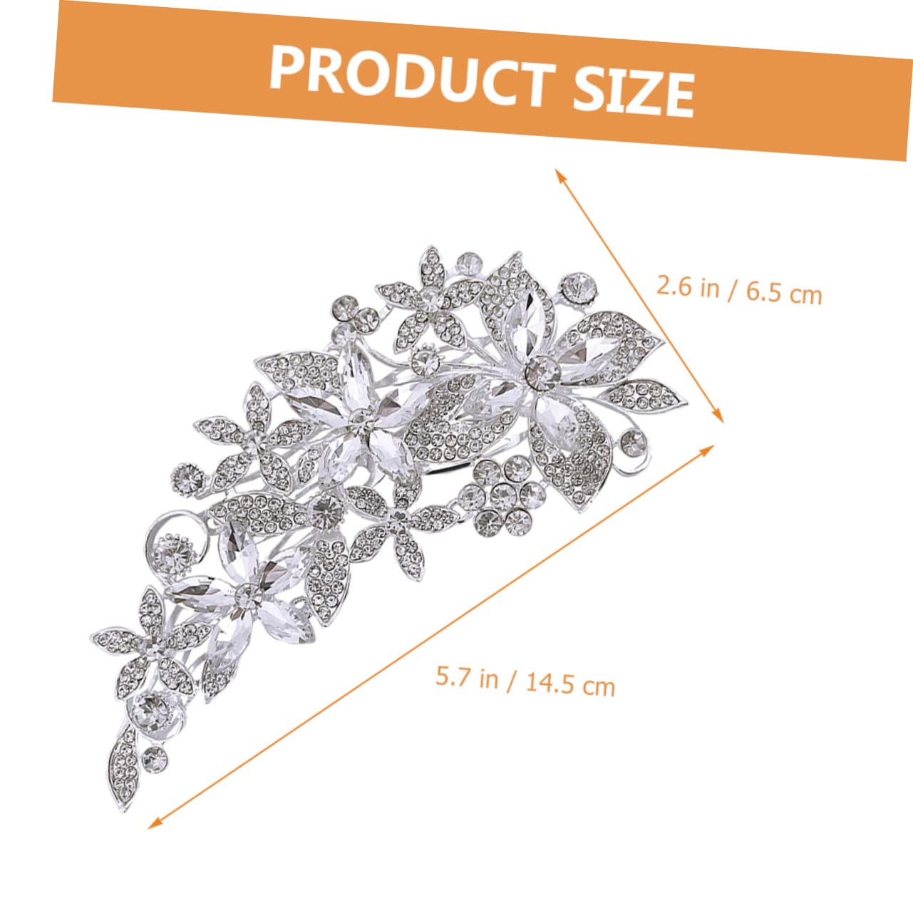 MAGICLULU 3 Pezzi Di Accessori Per Alla Moda Per Ragazze Set Di Pettini Per Da Sposa