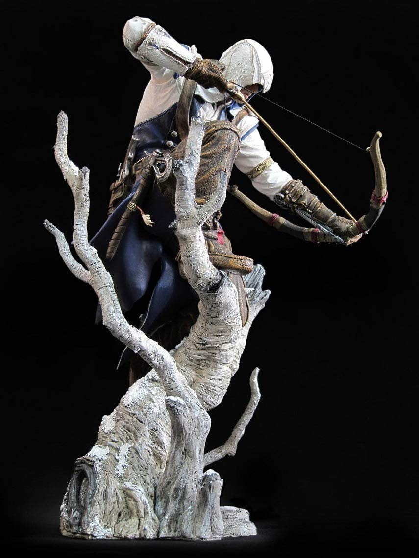 Statuette Assassin's Creed – Figurine PVC 26 Cm – Collection, Déco Bureau Ou Étagère, Cadeau Fan Dès 13 Ans