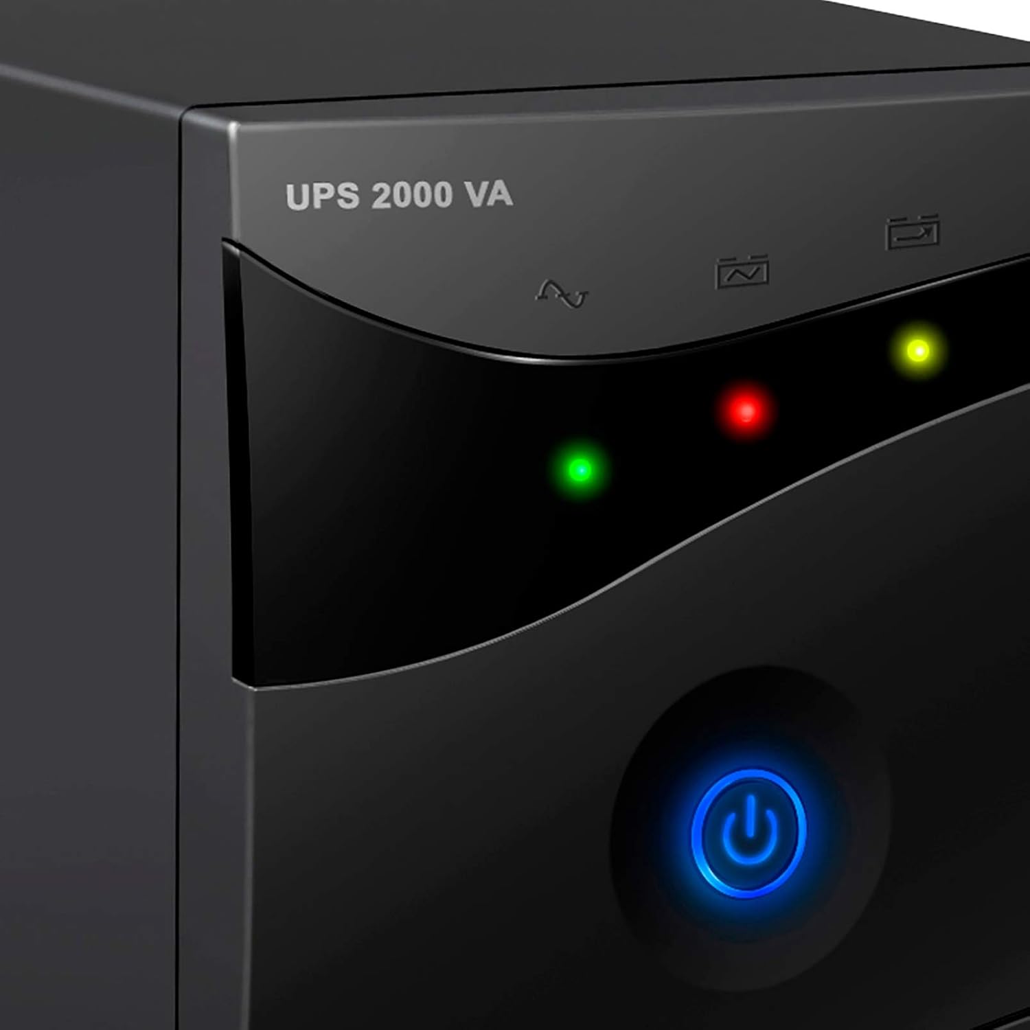 Woxter UPS 2000 VA - Sistema de alimentacin ininterrumpida (SAI)(2000VA/1200 Watts, Autonoma Aprox 20-30 Minutos), Color Negro