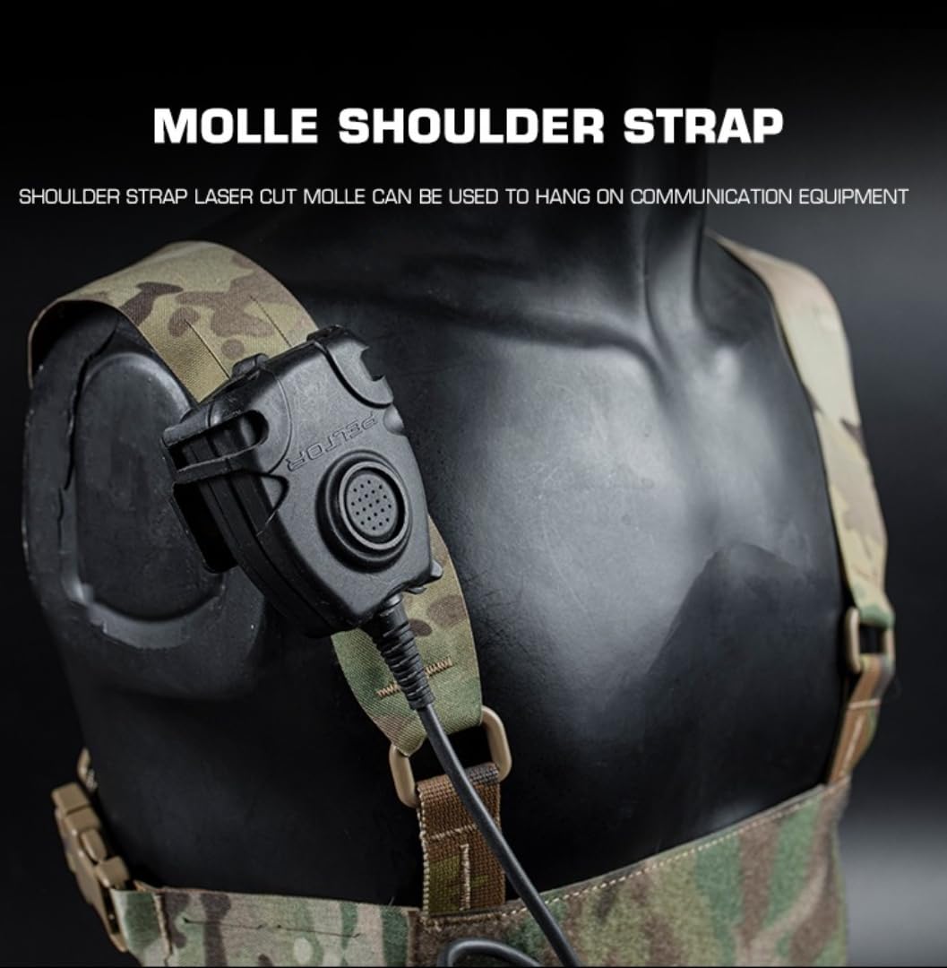 Peminkoo taktisches F.CPC Chest Rig Mini Harness F.erro Style H Harness Breite Version Chesty Rig Hüftgurt Jagdzubehör