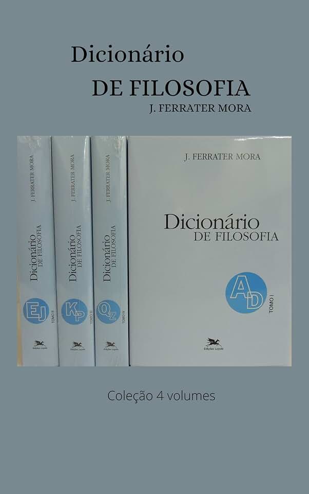 Dicionário de Filosofia – Coleção 4 volumes