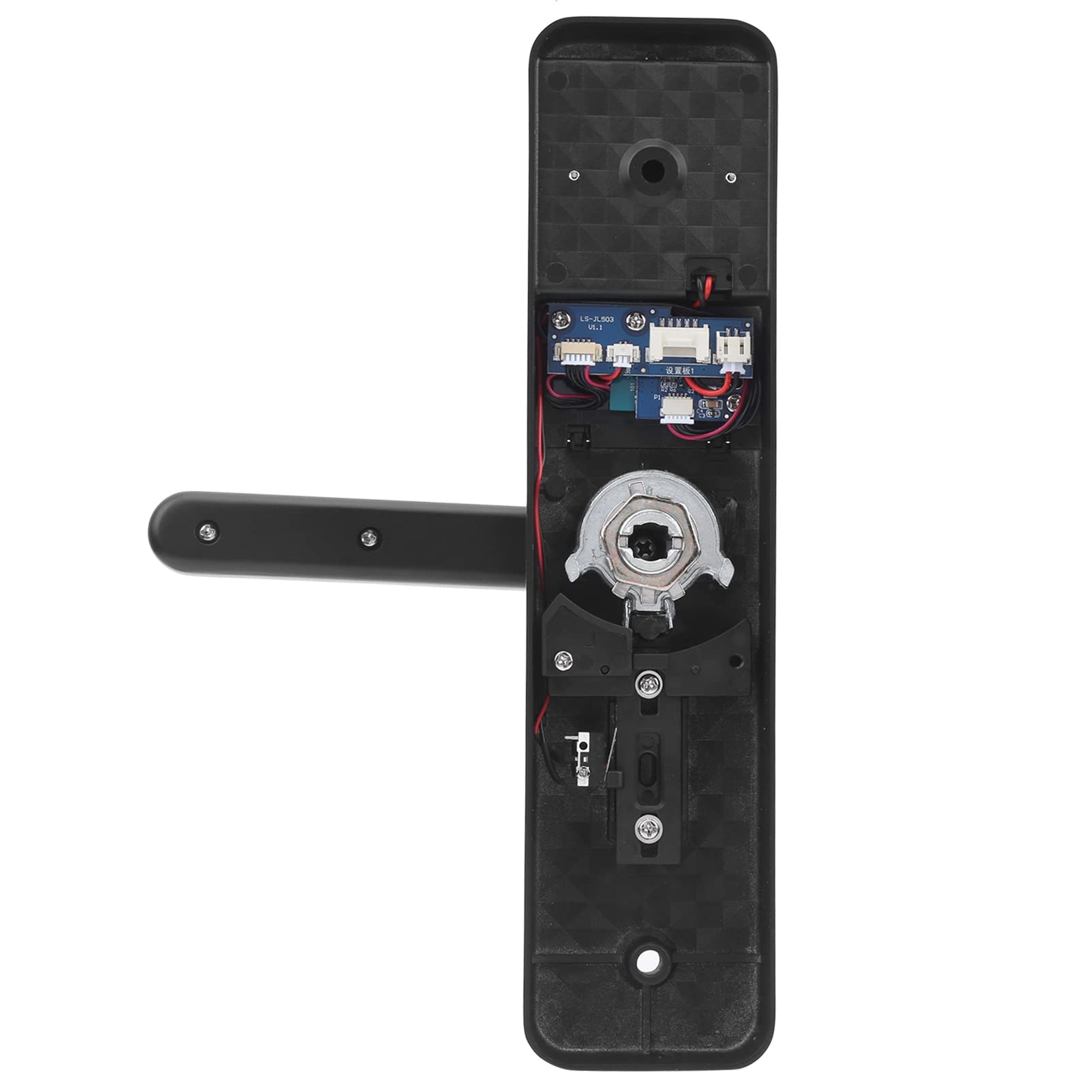 Serrure de Porte Intelligente WiFi Mot de Passe D'empreinte Digitale Carte IC Serrure de Porte électronique Navigation Vocale Intelligente Prise en des Mots de Passe, Clés