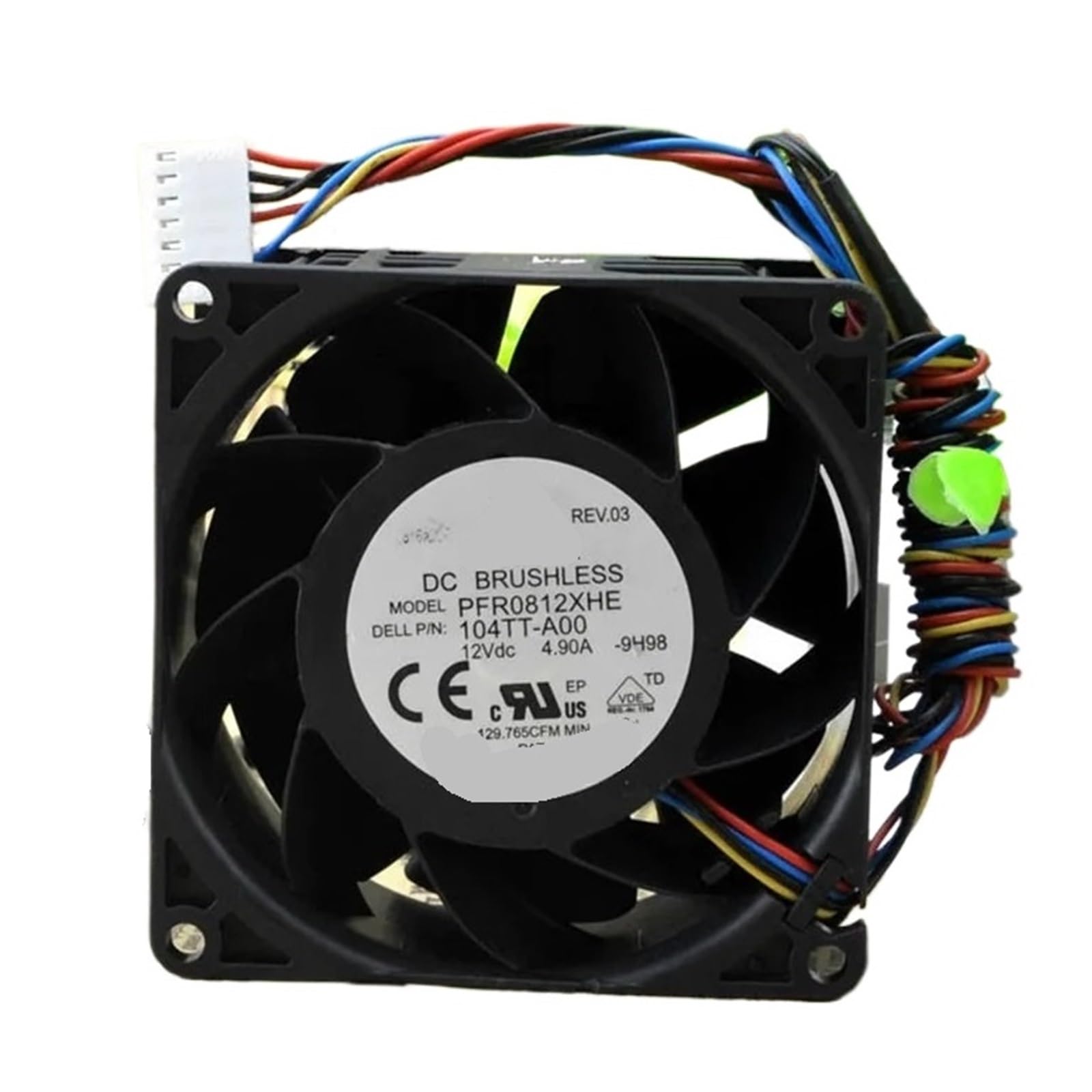 ZBWZXBDJ PFR0812XHE 4pin Cooling Fan 12V 4.9A 80 * 80 * 38mm 13300RPM