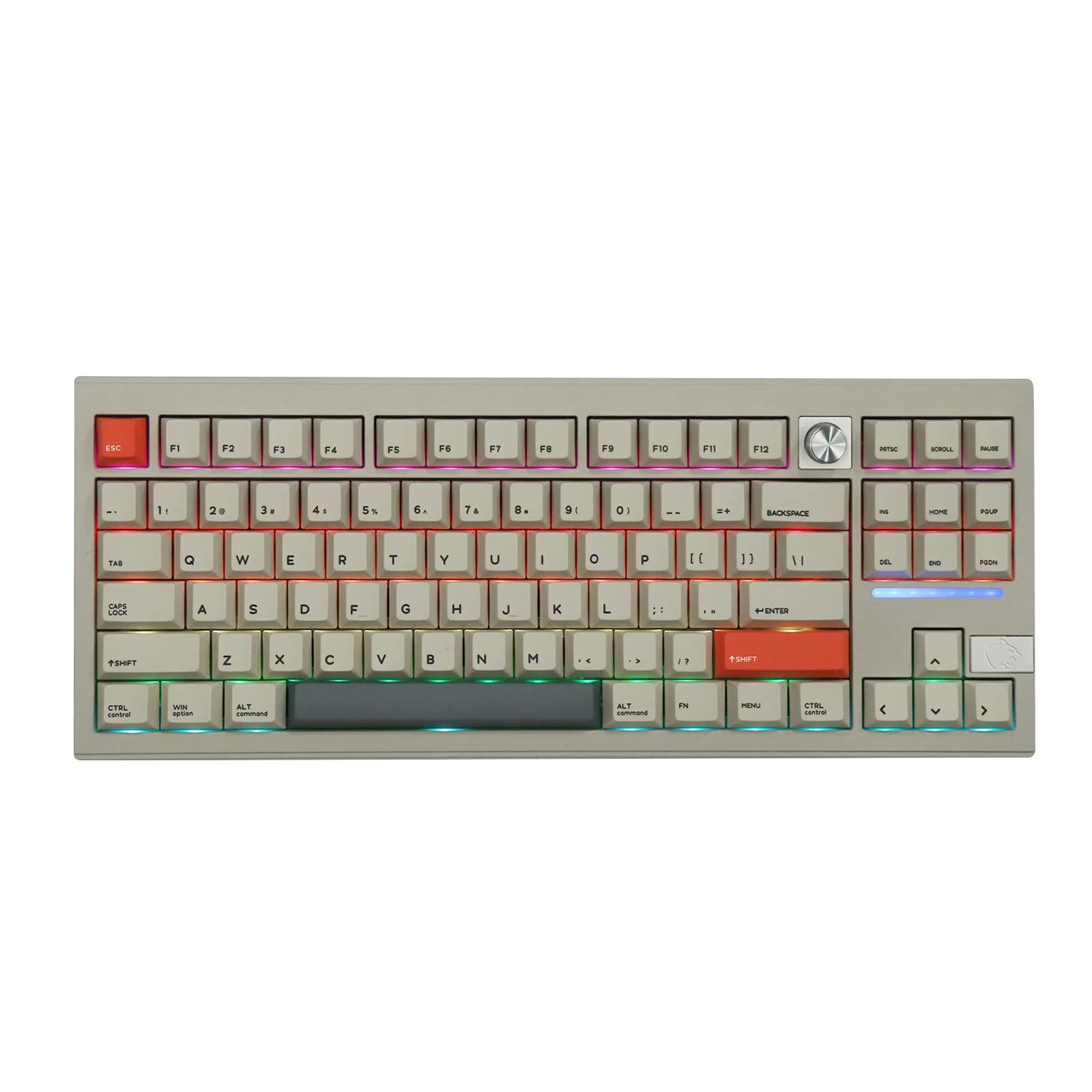 Amazon | CIDOO V87 メカニカルキーボード | トリプルモード