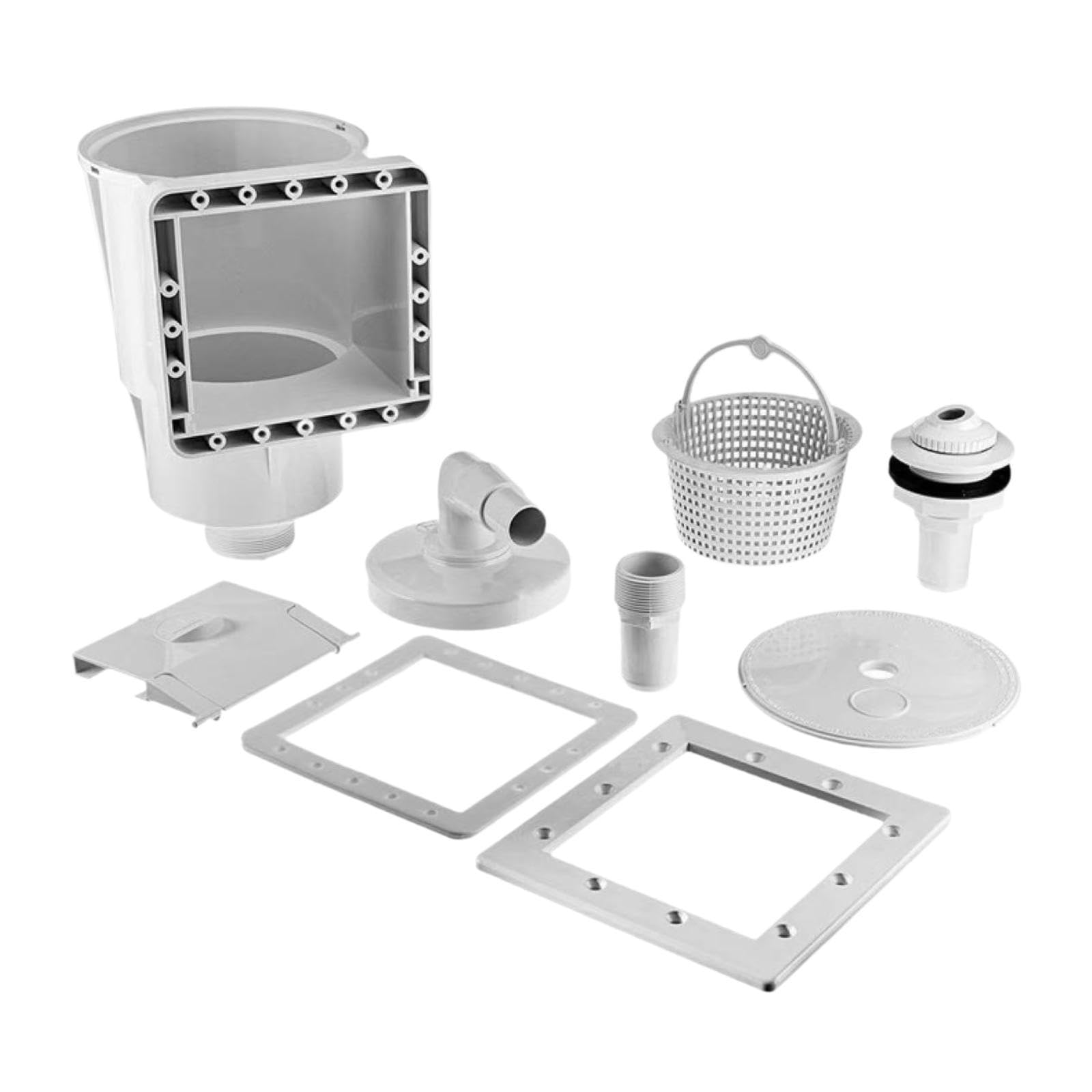 ECOMISTIQ®Pool Skimmer Replacement Sturdy Wear Resistant Heavy Duty Easy Install White|Home & Garden|Yard, Garden & Outdoor Living|Pools & Spas|Pool Equipment & Parts|Pool Skimmer Systems & Baskets-image-27