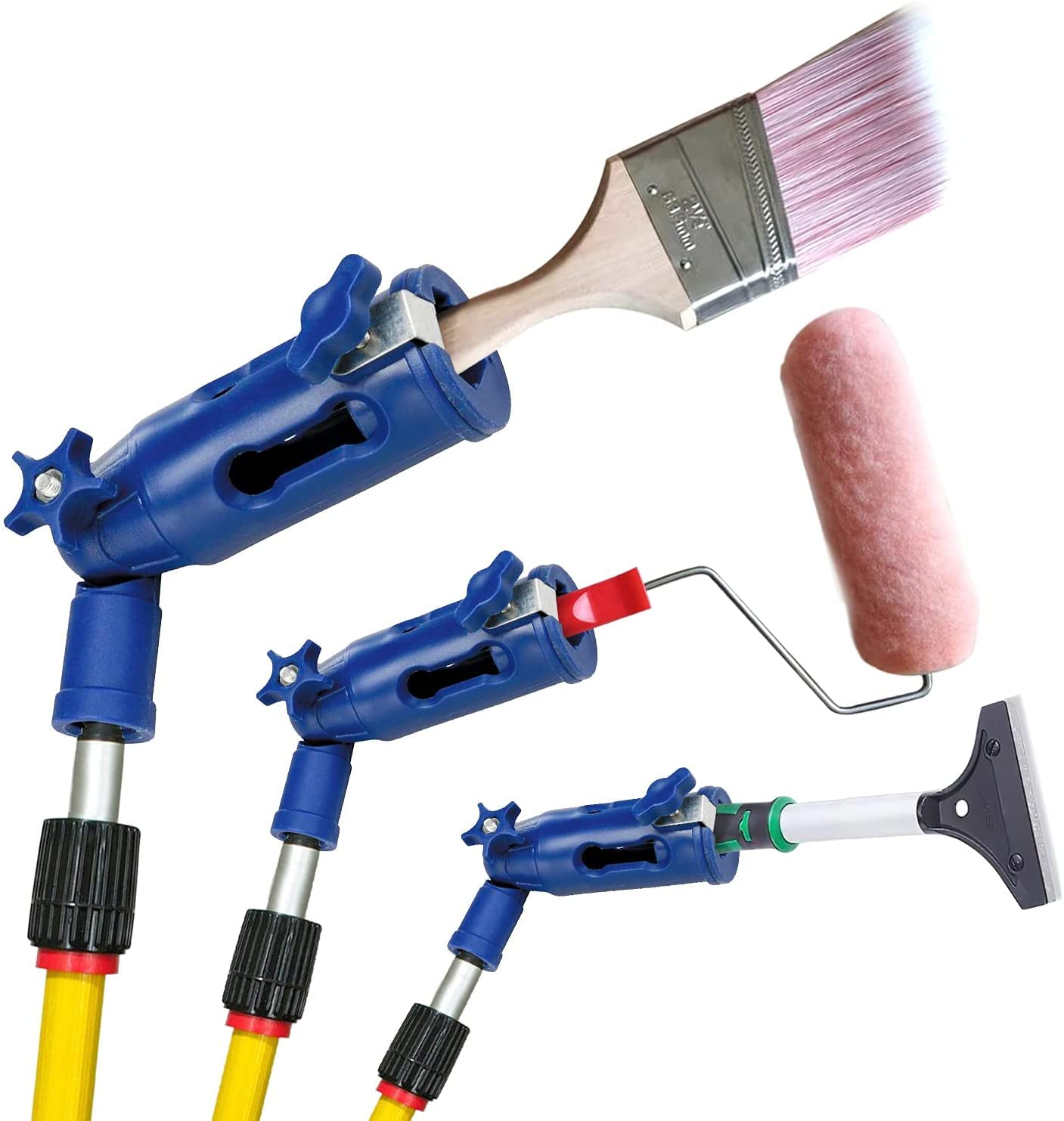 Buy MultiAngle Paint Brush Extender, Adapter with Adjustable Angles