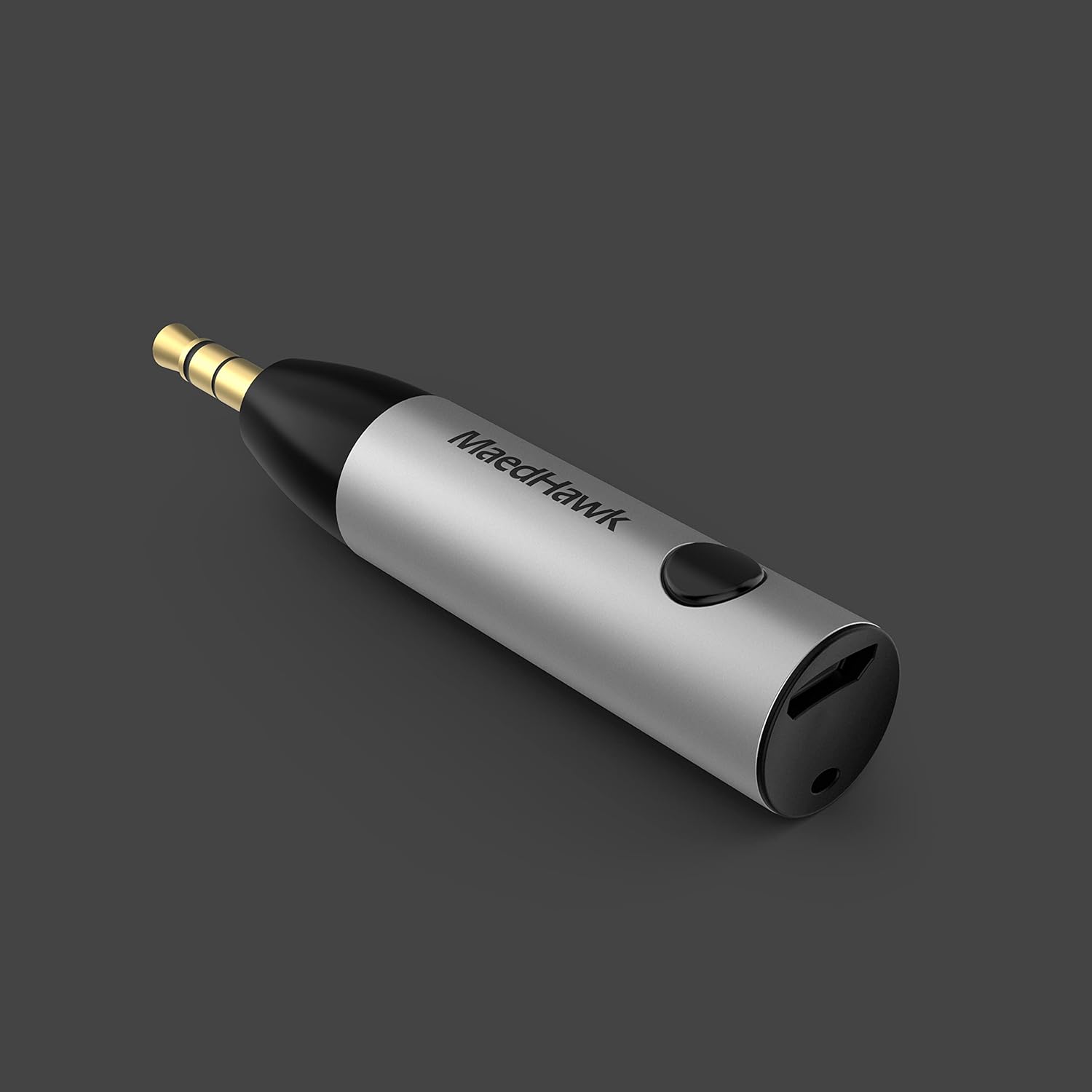 MaedHawk Bluetooth 5.0 Receiver BTR005 Bluetooth Aux Adapter Sliver and Black (2 Packs) : Electronics