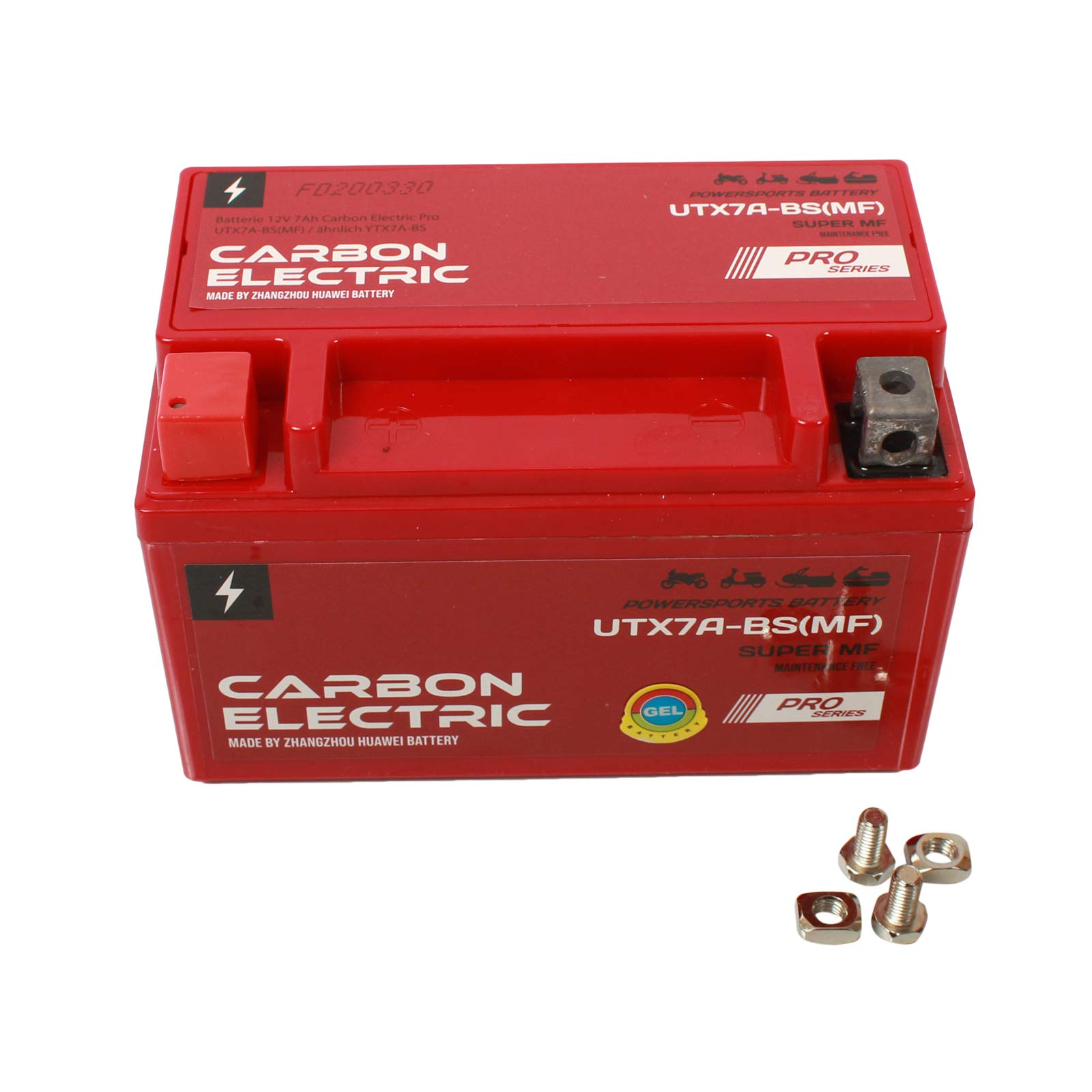 Gel Batterie Motorradbatterie 7Ah YTX7A-BS MF 7 Ah