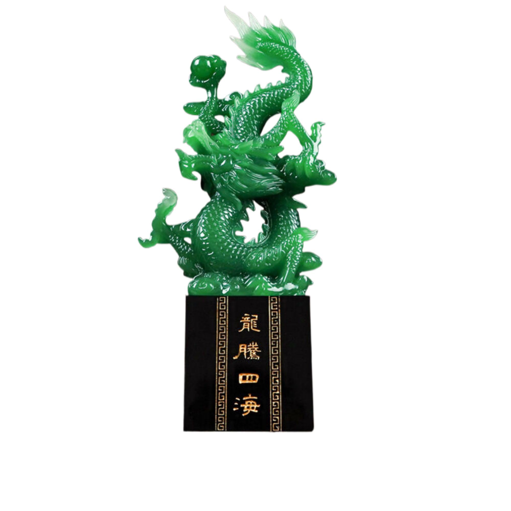 Amazon.com: Piegricdiat 创意中国龙,Desk Decorations Figurines