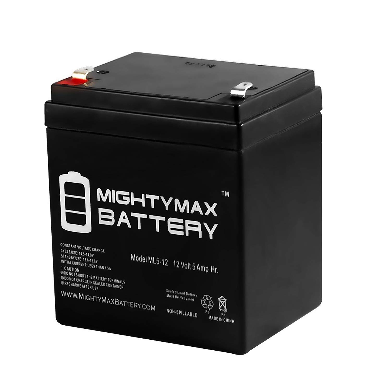Mighty Max Battery 12V 5AH SLA Battery Replacement for CooPower CP12-4.5
