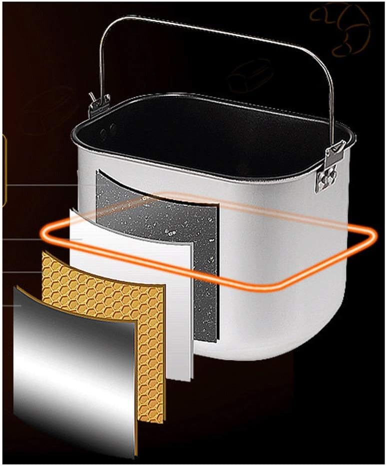 Bread Maker, Programmable Multifunctional Machine with Programs