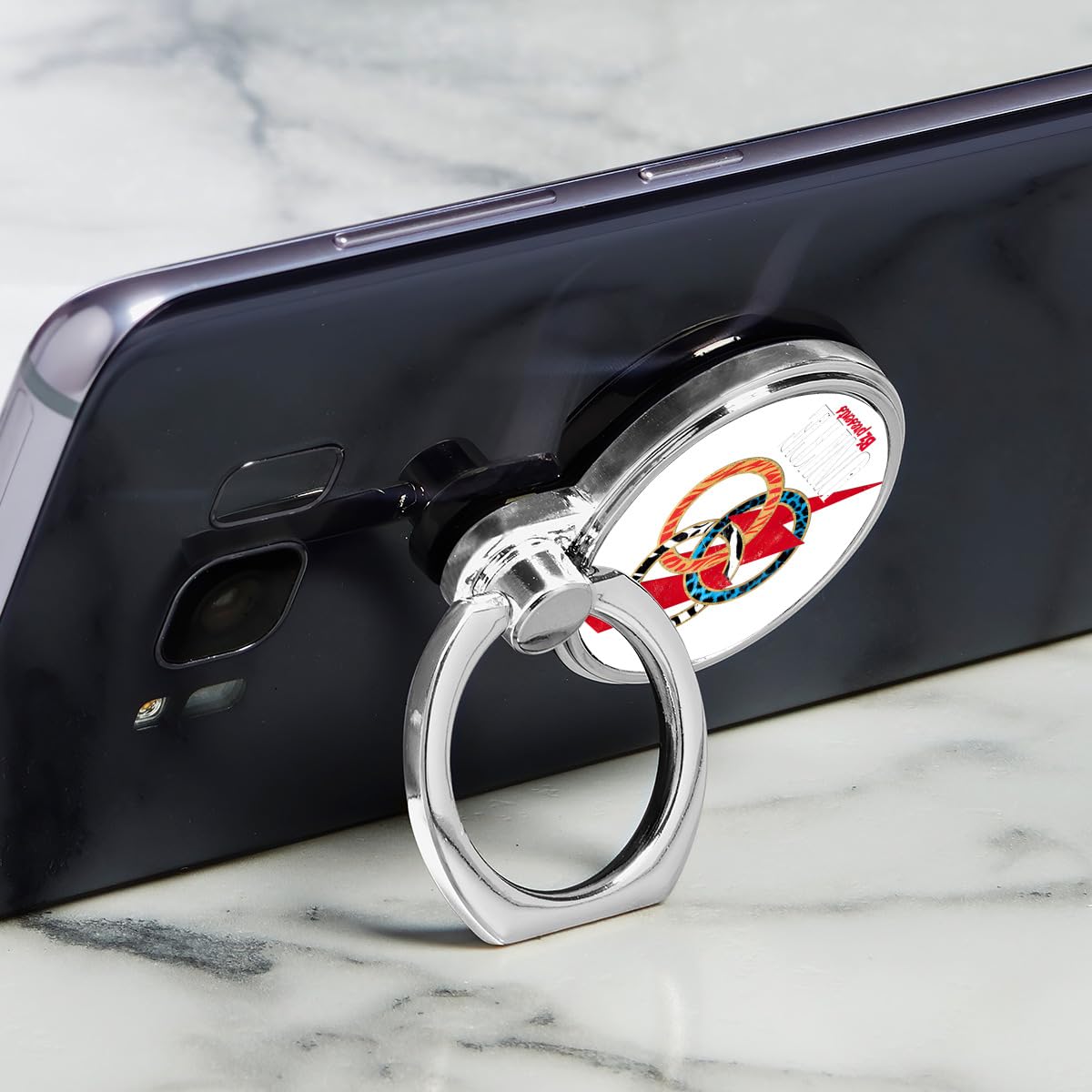 Amazon.co.jp: B'z ロックバンド スマホリング 携帯リング バンカー