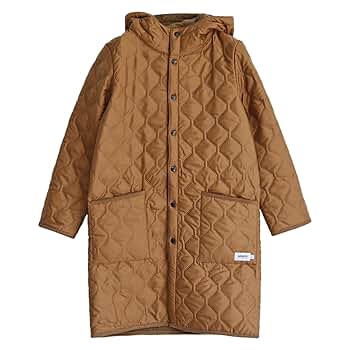 Amazon | [アーメン] キルティングコート リバーシブル フード