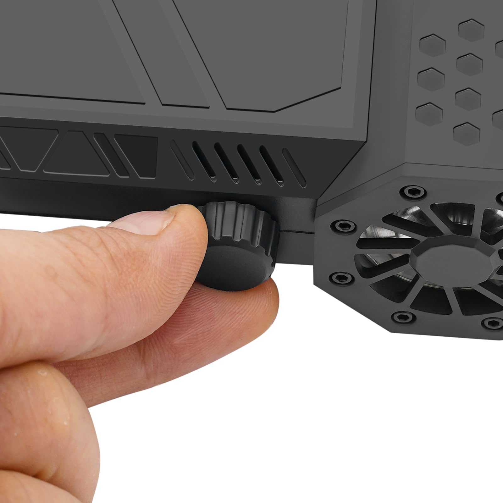 Soplador de Polvo Eléctrico, 230W Plumero de Aire Comprimido de velocidad continua, 130000RPM Aire Comprimido Limpieza PC, 4000mAh Soplador de Aire para PC, 170.6ft/s Max. Velocidad (Negro)