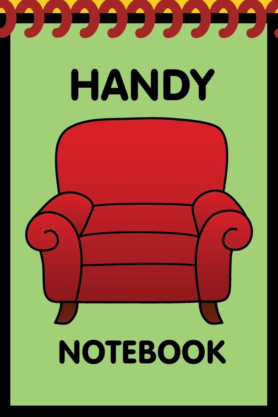 Handy Notebook: Kids dandy little 6x9 inch notebook for drawing with 120 sheets