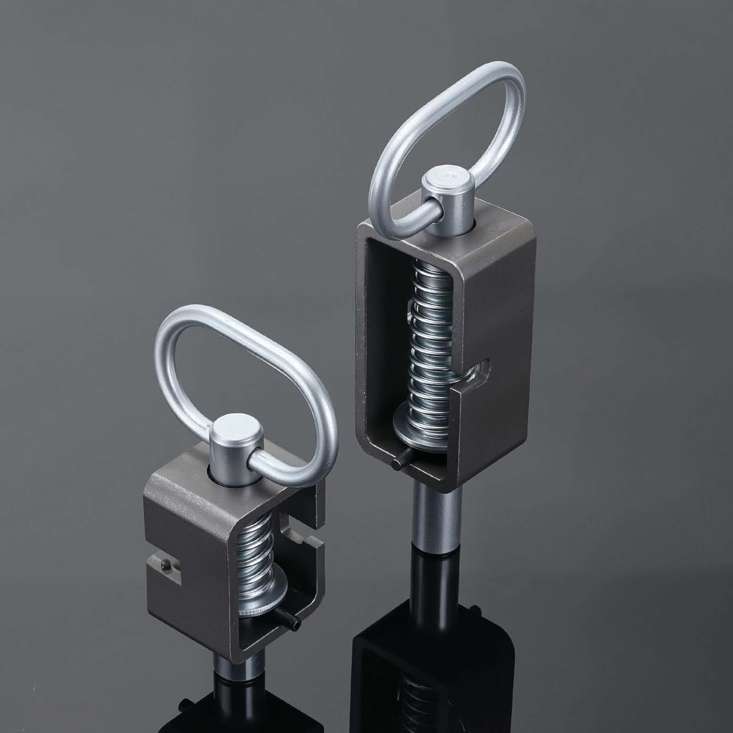 4 Pack Trailer Gate Latch, Heavy-Duty Weld-On 5/8" Spring Latch Assembly, Universal Spring Latch Lock