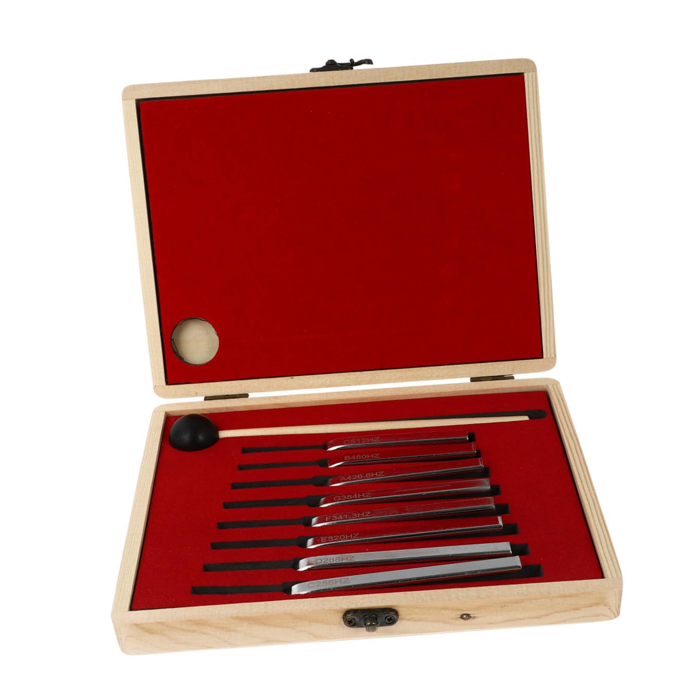 ERINGOGO Stimmgabel Satz aus Verschleißfestem Aluminium Präzises Stimmgerät für Geige und Gitarre Langlebiges Musikinstrumenten Zubehör Klarer Ton für Musikunterricht