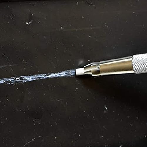 Miniatura 7 de Carmel Portaminas de grasa + 25 recambios (amarillo), Portaminas de embrague con cables cerosos de 0.118in, Marcador mecánico de China