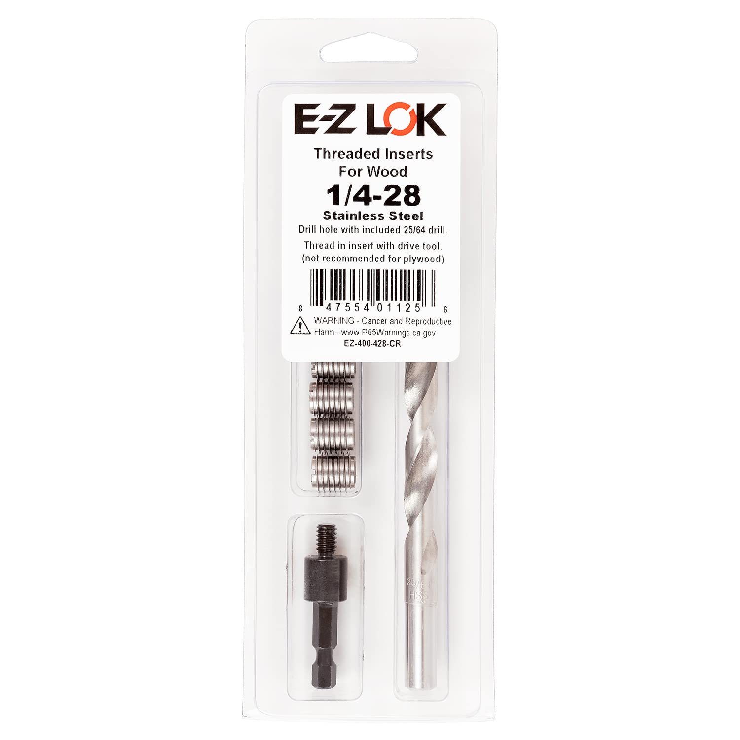 E-Z LOK Thread Repair Kit - Fix Damaged Threads -10