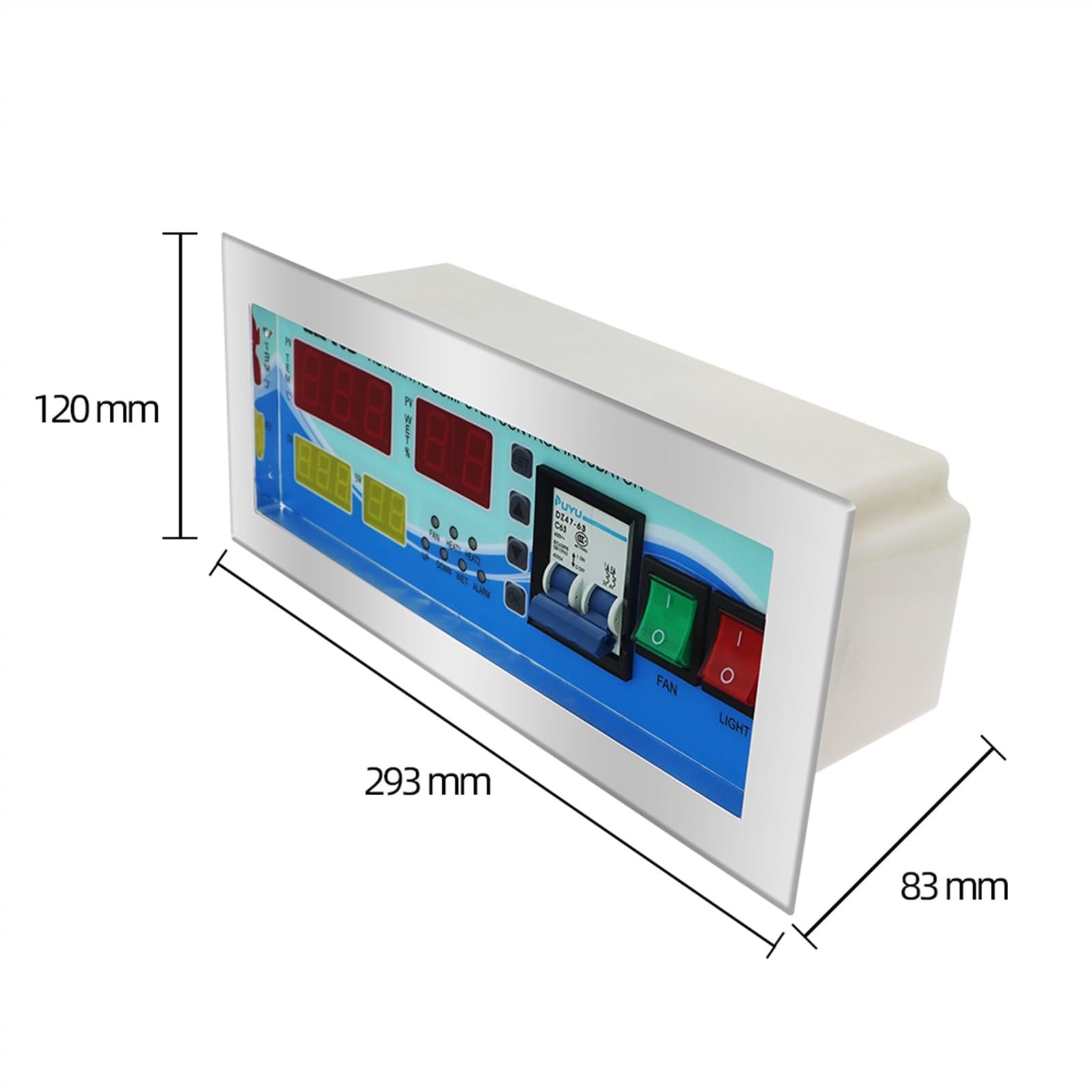 Thermostat industriel de température et d'humidité Xm-18 pour incubateur d'œufs